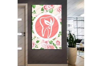 Ağız ve Diş Sağlığı Polikliniği Tabloları Dekoratif Diş, Dekoratif Dişçi, Dişçi Dekorasyonu dsc-127