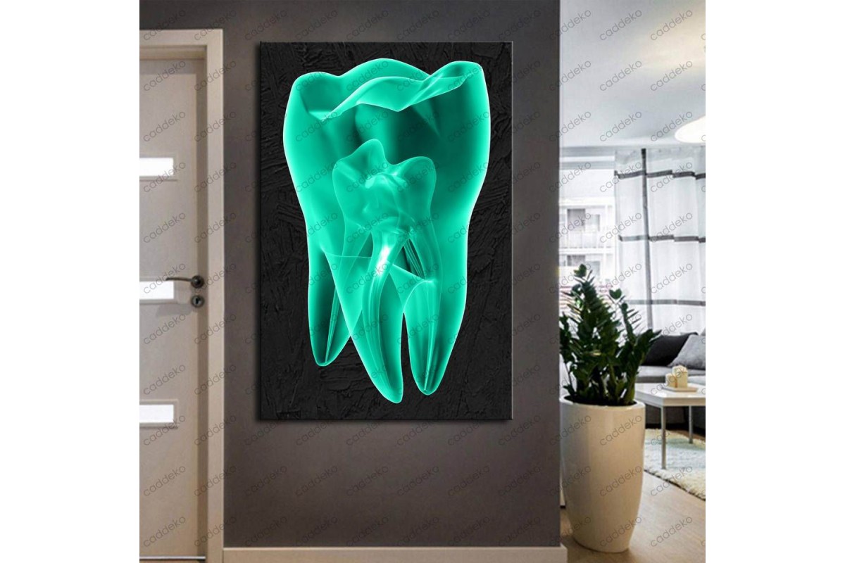 Ağız ve Diş Sağlığı Polikliniği Tabloları Dekoratif Diş, Dekoratif Dişçi, Dişçi Dekorasyonu dsc-130