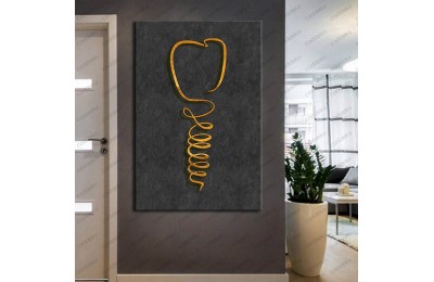 Ağız ve Diş Sağlığı Polikliniği Tabloları Dekoratif Diş, Dekoratif Dişçi, Dişçi Dekorasyonu dsc-171a