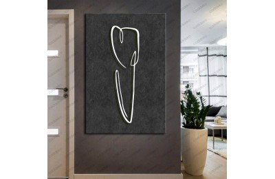 Ağız ve Diş Sağlığı Polikliniği Tabloları Dekoratif Diş, Dekoratif Dişçi, Dişçi Dekorasyonu dsc-173c