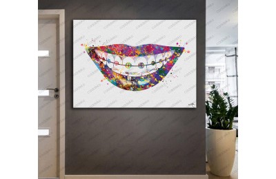 Ağız ve Diş Sağlığı Polikliniği Tabloları Dekoratif Diş, Dekoratif Dişçi, Dişçi Dekorasyonu dsc-24