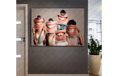 Ağız ve Diş Sağlığı Polikliniği Tabloları Dekoratif Diş, Dekoratif Dişçi, Dişçi Dekorasyonu dsc-30
