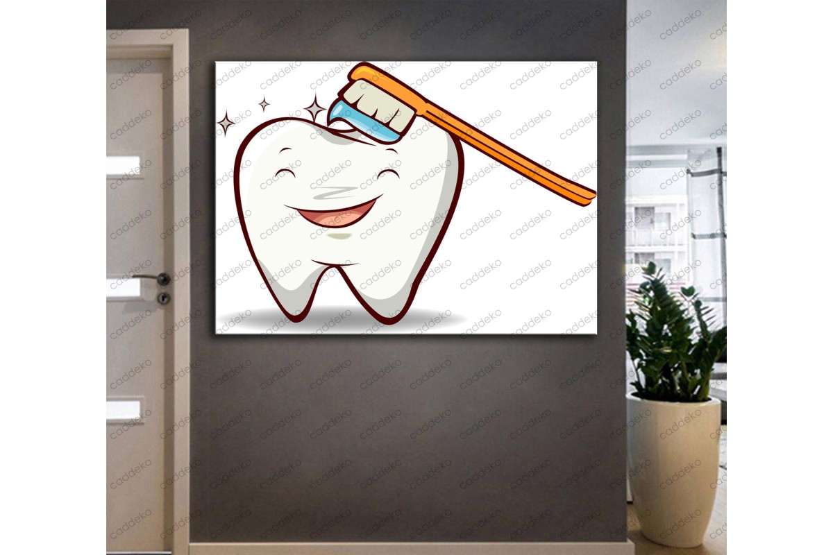 Ağız ve Diş Sağlığı Polikliniği Tabloları Dekoratif Diş, Dekoratif Dişçi, Dişçi Dekorasyonu dsc-38
