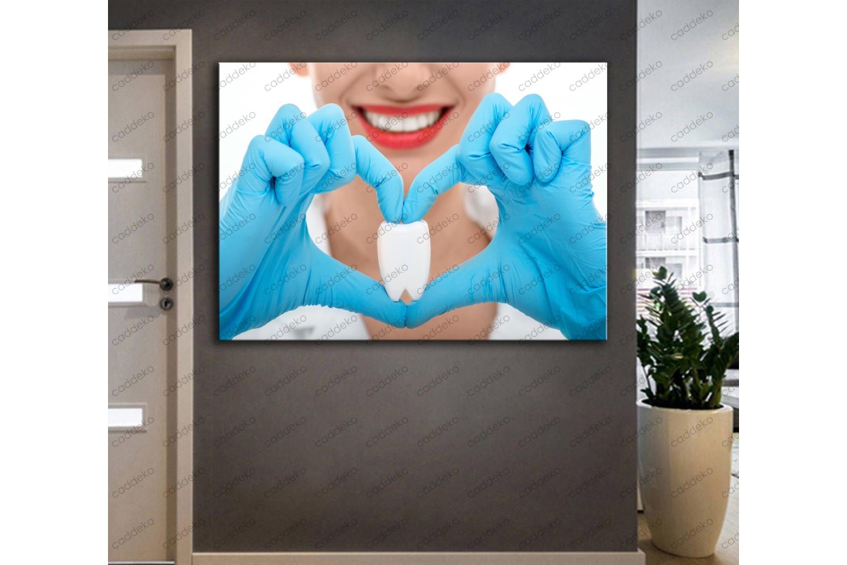 Ağız ve Diş Sağlığı Polikliniği Tabloları Dekoratif Diş, Dekoratif Dişçi, Dişçi Dekorasyonu dsc-74