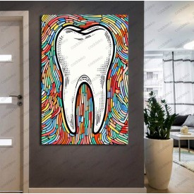 Ağız ve Diş Polikliniği, Dişçi Tabloları Dekoratif Diş, Dekoratif Dişçi, Dişçi Dekorasyonu dsc220