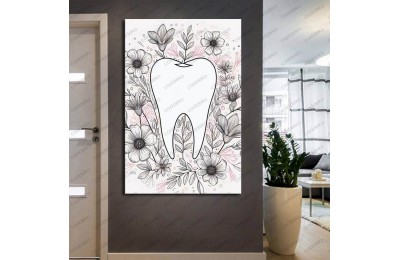 Ağız ve Diş Polikliniği, Dişçi Tabloları Dekoratif Diş, Dekoratif Dişçi, Dişçi Dekorasyonu dsc229