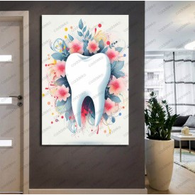 Ağız ve Diş Polikliniği, Dişçi Tabloları Dekoratif Diş, Dekoratif Dişçi, Dişçi Dekorasyonu dsc237