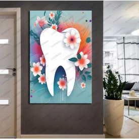 Ağız ve Diş Polikliniği, Dişçi Tabloları Dekoratif Diş, Dekoratif Dişçi, Dişçi Dekorasyonu dsc241