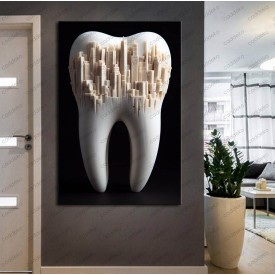 Ağız ve Diş Polikliniği, Dişçi Tabloları Dekoratif Diş, Dekoratif Dişçi, Dişçi Dekorasyonu dsc261
