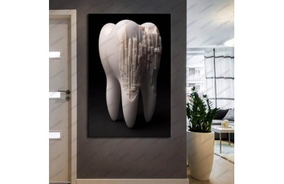 Ağız ve Diş Polikliniği, Dişçi Tabloları Dekoratif Diş, Dekoratif Dişçi, Dişçi Dekorasyonu dsc264