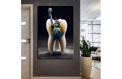 Ağız ve Diş Polikliniği, Dişçi Tabloları Dekoratif Diş, Dekoratif Dişçi, Dişçi Dekorasyonu dsc316