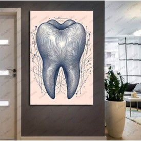 Ağız ve Diş Polikliniği, Dişçi Tabloları Dekoratif Diş, Dekoratif Dişçi, Dişçi Dekorasyonu dsc323