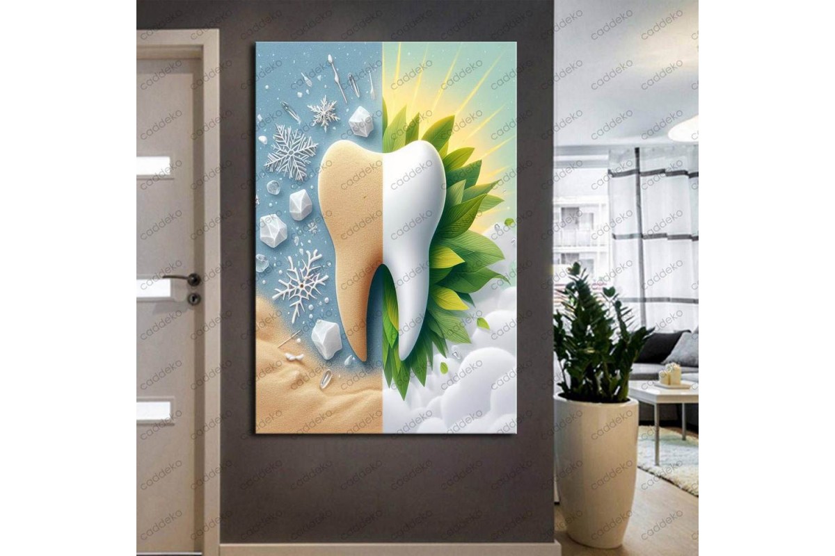 Ağız ve Diş Polikliniği, Dişçi Tabloları Dekoratif Diş, Dekoratif Dişçi, Dişçi Dekorasyonu dsc330