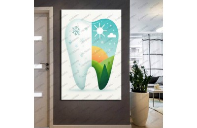 Ağız ve Diş Polikliniği, Dişçi Tabloları Dekoratif Diş, Dekoratif Dişçi, Dişçi Dekorasyonu dsc338