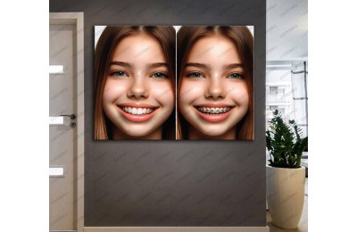 Ağız ve Diş Polikliniği, Dişçi Tabloları Dekoratif Diş, Dekoratif Dişçi, Dişçi Dekorasyonu dsc344