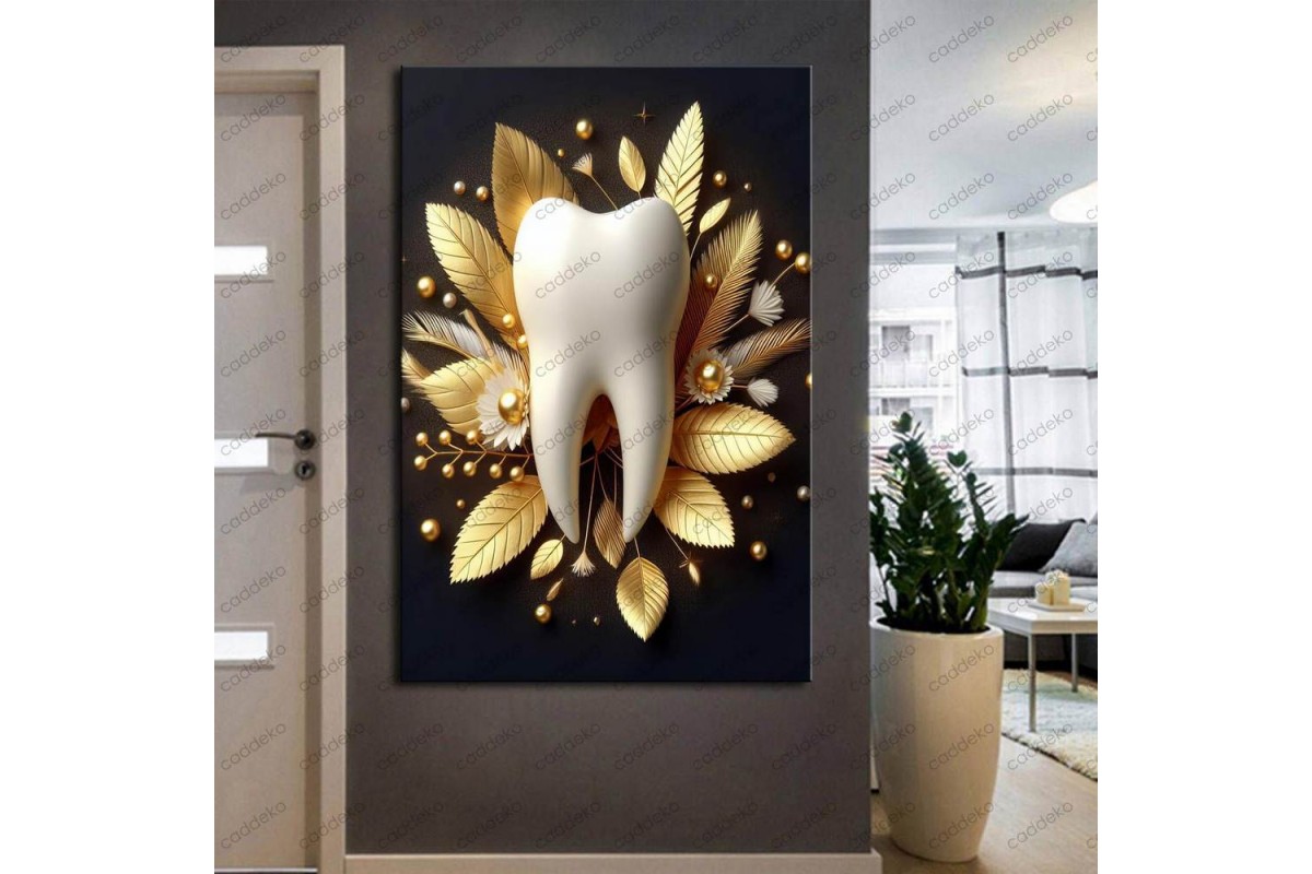 Ağız ve Diş Polikliniği, Dişçi Tabloları Dekoratif Diş, Dekoratif Dişçi, Dişçi Dekorasyonu dsc368