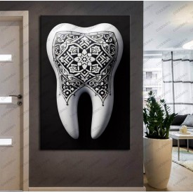 Ağız ve Diş Polikliniği, Dişçi Tabloları Dekoratif Diş, Dekoratif Dişçi, Dişçi Dekorasyonu dsc373