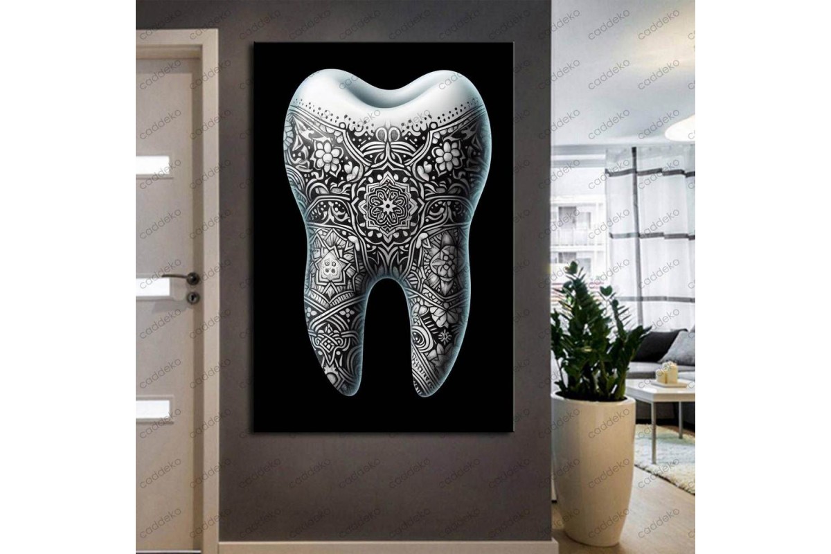 Ağız ve Diş Polikliniği, Dişçi Tabloları Dekoratif Diş, Dekoratif Dişçi, Dişçi Dekorasyonu dsc378