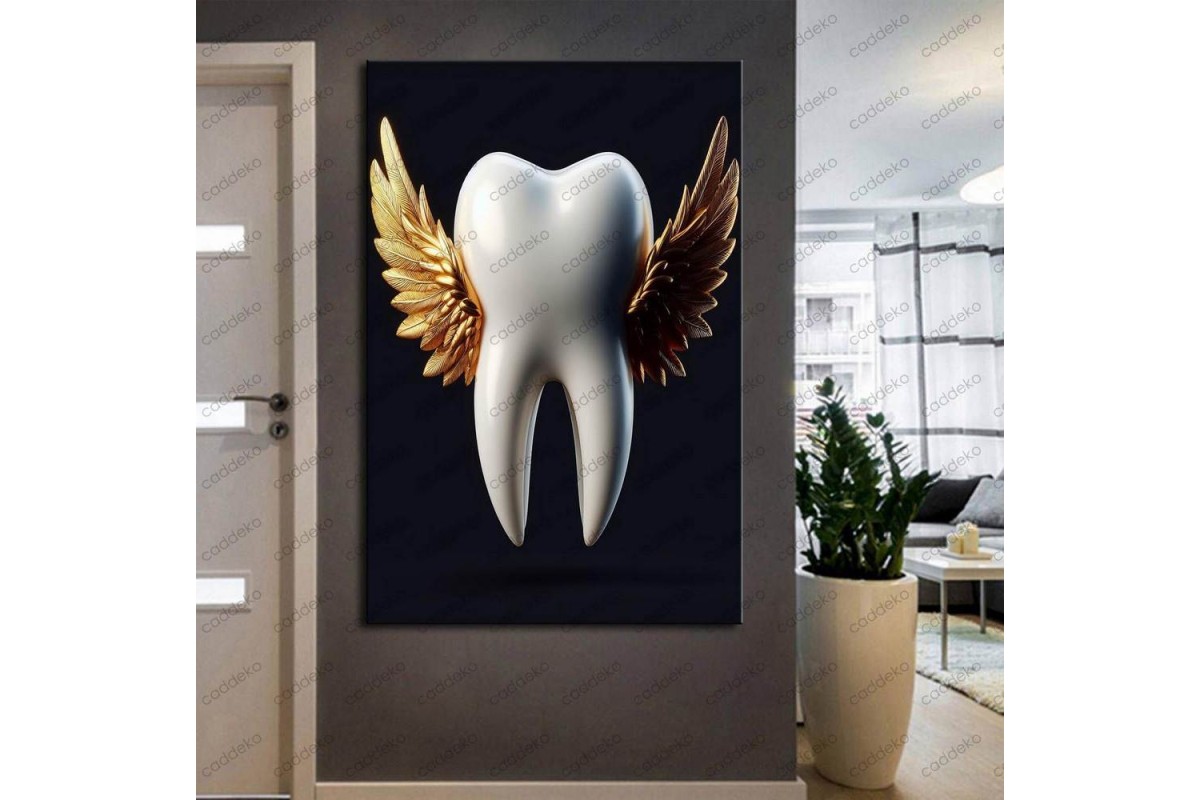 Ağız ve Diş Polikliniği, Dişçi Tabloları Dekoratif Diş, Dekoratif Dişçi, Dişçi Dekorasyonu dsc379