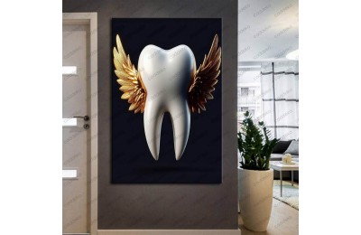 Ağız ve Diş Polikliniği, Dişçi Tabloları Dekoratif Diş, Dekoratif Dişçi, Dişçi Dekorasyonu dsc379