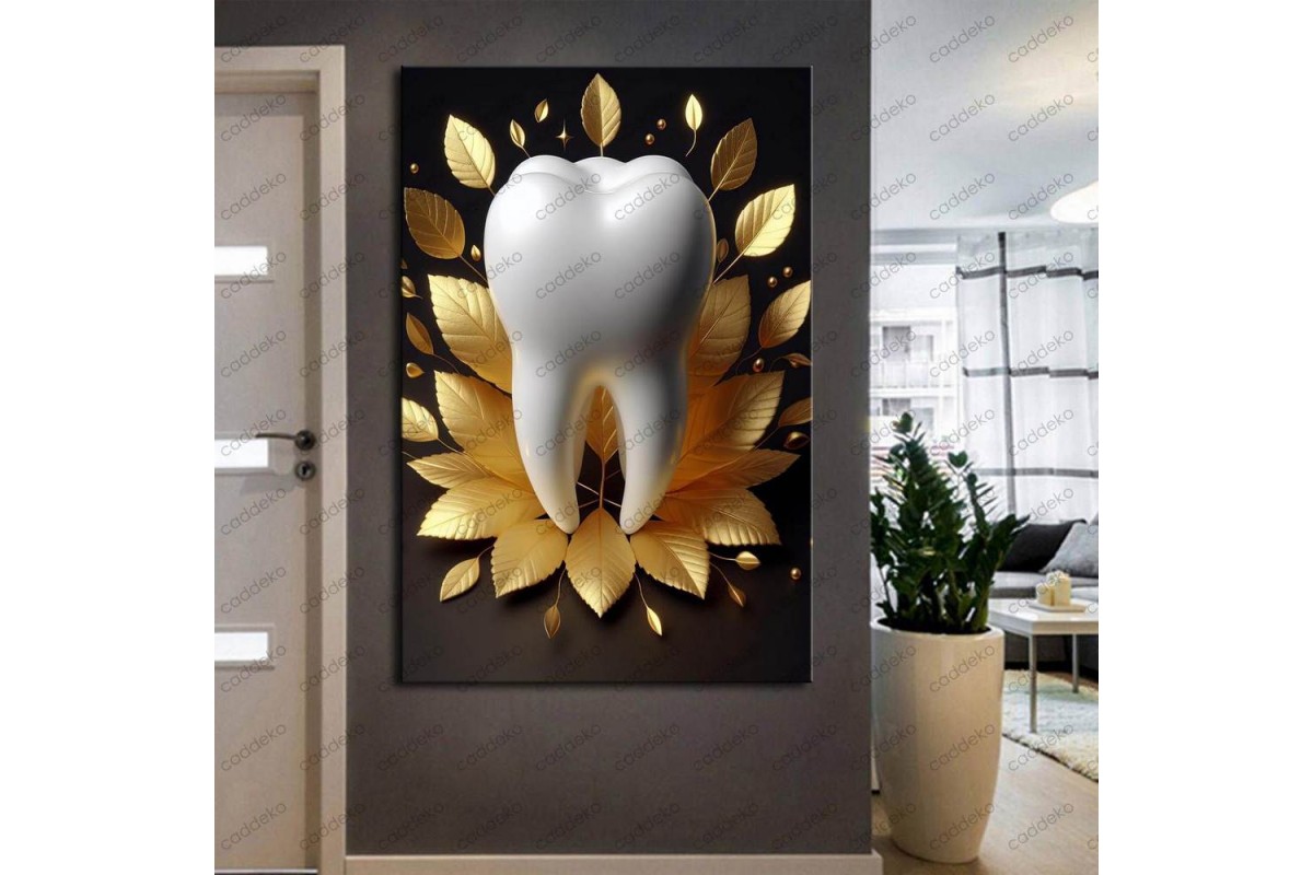 Ağız ve Diş Polikliniği, Dişçi Tabloları Dekoratif Diş, Dekoratif Dişçi, Dişçi Dekorasyonu dsc382