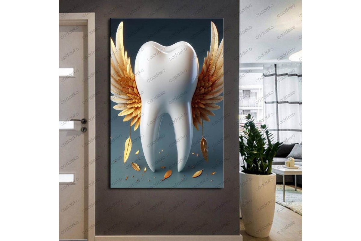 Ağız ve Diş Polikliniği, Dişçi Tabloları Dekoratif Diş, Dekoratif Dişçi, Dişçi Dekorasyonu dsc391