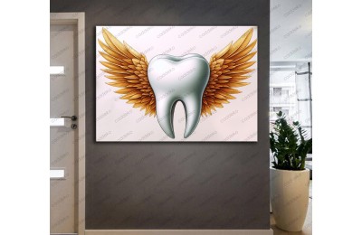 Ağız ve Diş Polikliniği, Dişçi Tabloları Dekoratif Diş, Dekoratif Dişçi, Dişçi Dekorasyonu dsc395