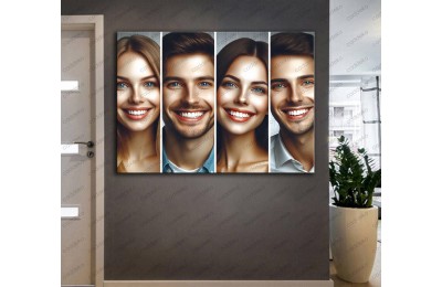 Ağız ve Diş Polikliniği, Dişçi Tabloları Dekoratif Diş, Dekoratif Dişçi, Dişçi Dekorasyonu dsc406