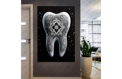 Ağız ve Diş Polikliniği, Dişçi Tabloları Dekoratif Diş, Dekoratif Dişçi, Dişçi Dekorasyonu dsc411