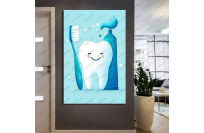 Ağız ve Diş Polikliniği, Dişçi Tabloları Dekoratif Diş, Dekoratif Dişçi, Dişçi Dekorasyonu dsc412