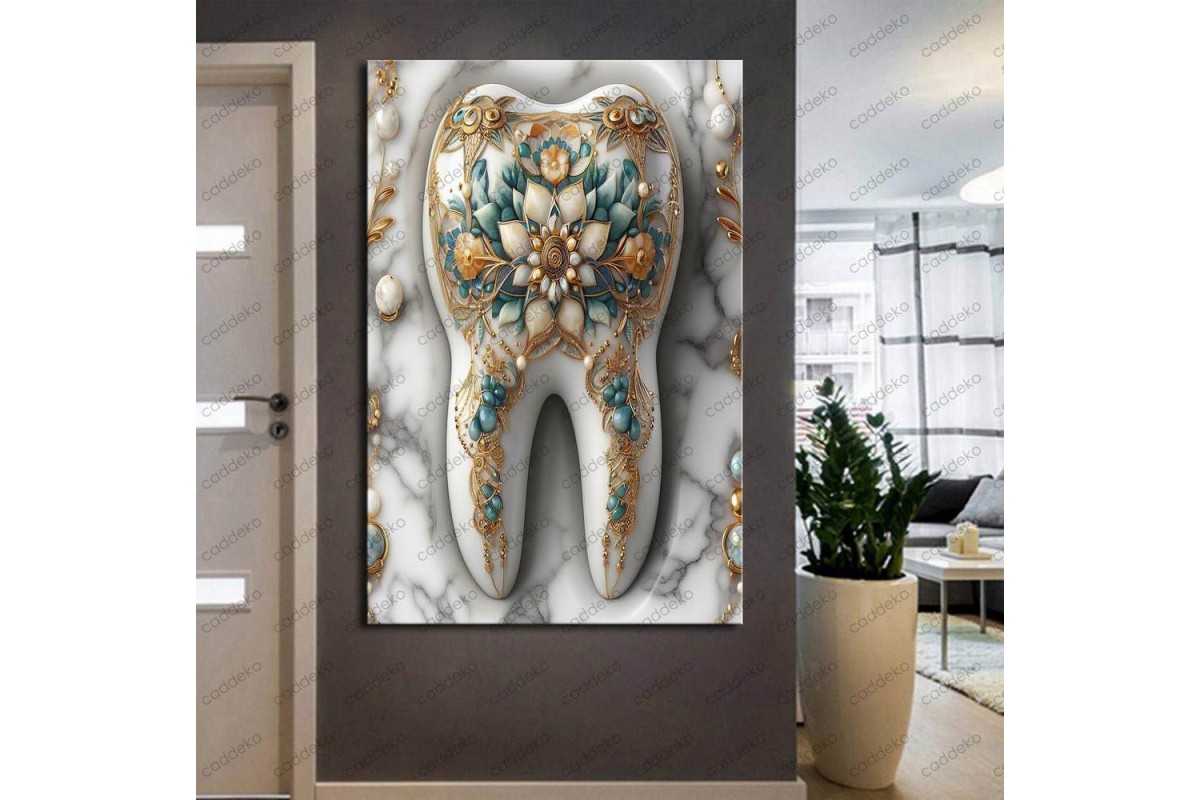 Ağız ve Diş Polikliniği, Dişçi Tabloları Dekoratif Diş, Dekoratif Dişçi, Dişçi Dekorasyonu dsc417