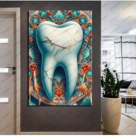 Ağız ve Diş Polikliniği, Dişçi Tabloları Dekoratif Diş, Dekoratif Dişçi, Dişçi Dekorasyonu dsc424