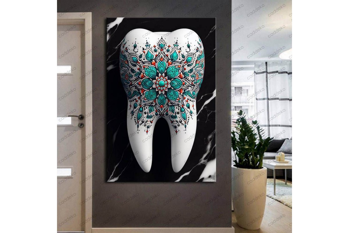 Ağız ve Diş Polikliniği, Dişçi Tabloları Dekoratif Diş, Dekoratif Dişçi, Dişçi Dekorasyonu dsc427