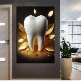 Ağız ve Diş Polikliniği, Dişçi Tabloları Dekoratif Diş, Dekoratif Dişçi, Dişçi Dekorasyonu dsc433