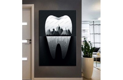 Ağız ve Diş Sağlığı Diş Tablosu Diş Hastanesi Dekorasyon Alp Dağları dsc465