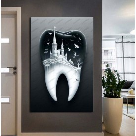 Ağız ve Diş Sağlığı Diş Tablosu Diş Hastanesi Dekorasyon Kule dsc473