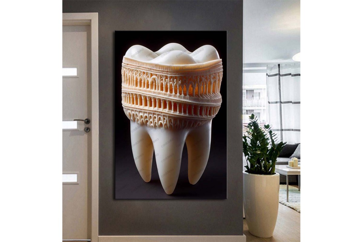 Ağız ve Diş Sağlığı Diş Tablosu Diş Hastanesi Dekorasyon Kolezyum dsc480