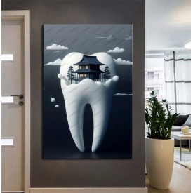 Ağız ve Diş Sağlığı Diş Tablosu Diş Hastanesi Dekorasyon Japon Evi dsc484