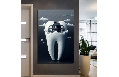 Ağız ve Diş Sağlığı Diş Tablosu Diş Hastanesi Dekorasyon Japon Evi dsc484