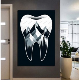Ağız ve Diş Sağlığı Diş Tablosu Diş Hastanesi Dekorasyon Alp Dağları dsc492