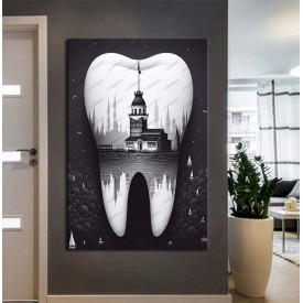 Ağız ve Diş Sağlığı Diş Tablosu Diş Hastanesi Dekorasyon İstanbul Kız Kulesi dsc497