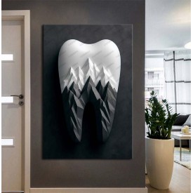 Ağız ve Diş Sağlığı Diş Tablosu Diş Hastanesi Dekorasyon Alp Dağları dsc501