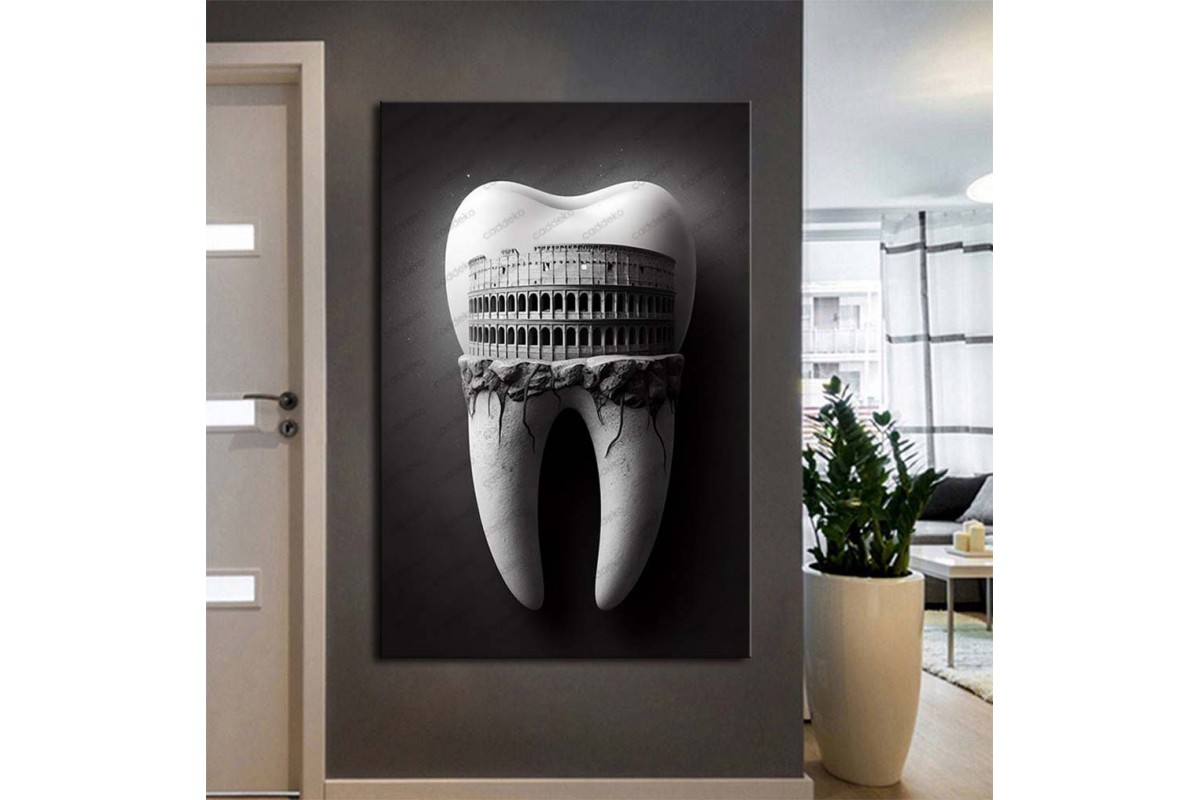 Ağız ve Diş Sağlığı Diş Tablosu Diş Hastanesi Dekorasyon Amfi Tiyatro dsc502