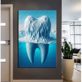 Ağız ve Diş Sağlığı Diş Tablosu Diş Hastanesi Dekorasyon Buz Dağı dsc512