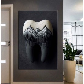 Ağız ve Diş Sağlığı Diş Tablosu Diş Hastanesi Dekorasyon Alp Dağları dsc523