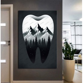 Ağız ve Diş Sağlığı Diş Tablosu Diş Hastanesi Dekorasyon Alp Dağları dsc533