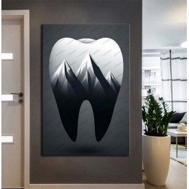 Ağız ve Diş Sağlığı Diş Tablosu Diş Hastanesi Dekorasyon Alp Dağları dsc536