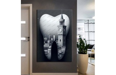 Ağız ve Diş Sağlığı Diş Tablosu Diş Hastanesi Dekorasyon İzmir Saat Kulesi dsc549