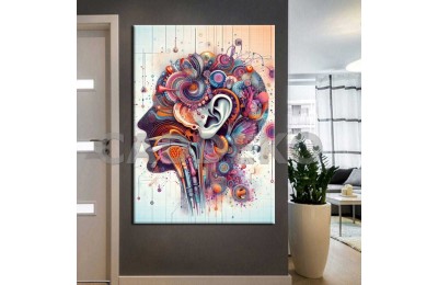 Poliklinik Klinik Hastane Dekorasyonu Medikal Hastane Tabloları hst126