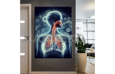 Poliklinik Klinik Hastane Dekorasyonu Medikal Hastane Tabloları hst148